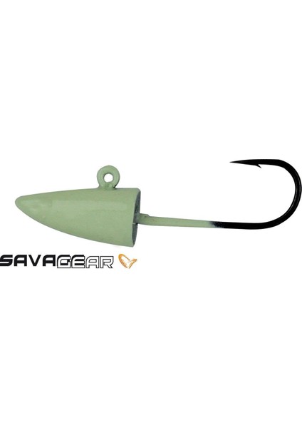 LRF Micro Sandeel Glow Jigg Head