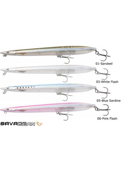 Savage Gear Sandeel Surf Walker 15.5Cm 23Gr Suni Yem