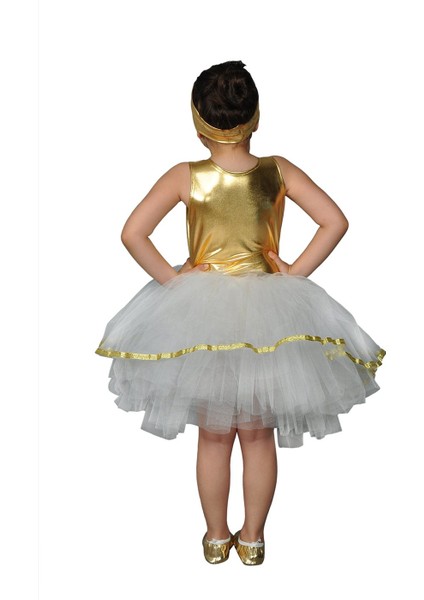 Gold & Beyaz Elbise Çocuk fiyatları