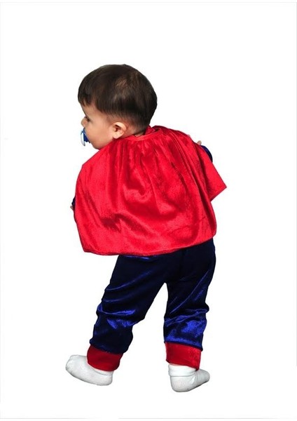 Super Adam Kostümü Bebek Kıyafeti