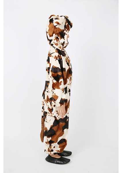 İnek Kostümü Çocuk Kahverengi - Krem modelleri