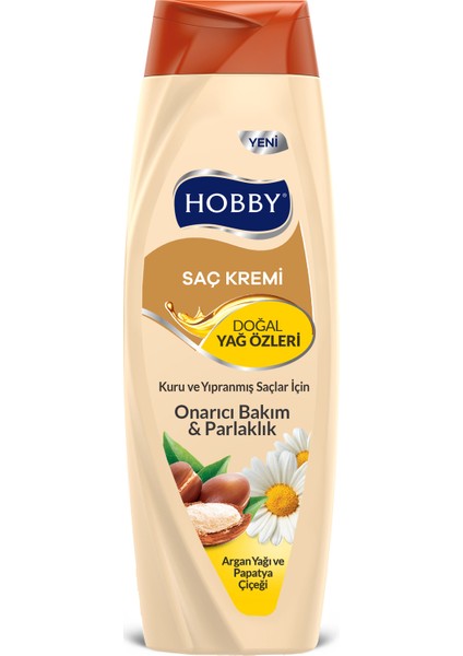Saç Kremi 600Ml Argan-Papatya