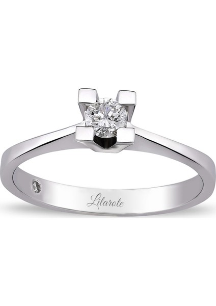 0.18 Ct Tektaş Pırlanta Yüzük