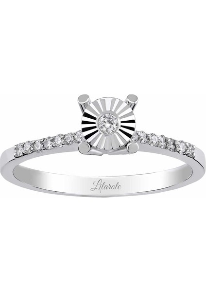 0.12 Ct Tektaş Pırlanta Yüzük