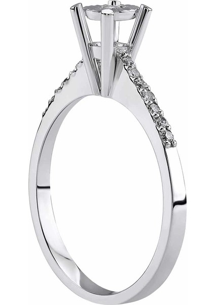 0.12 Ct Tektaş Pırlanta Yüzük fiyatları