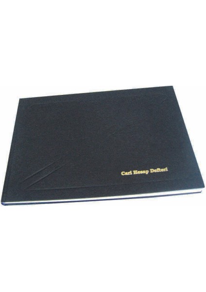 Cari Hesap Defteri Yan 20x28 96 Yaprak