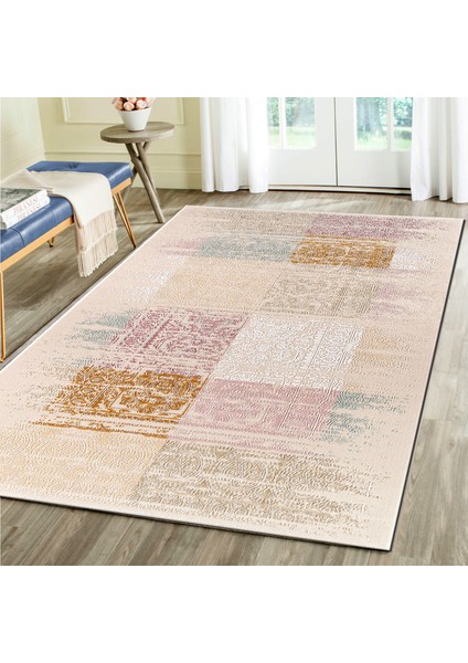 Safran HB 5751 Renkli 155 x 230 cm Modern Halı