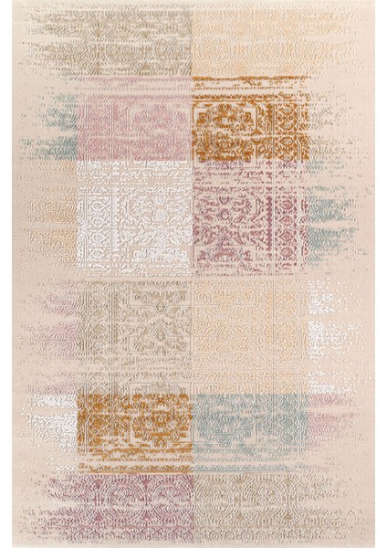 Safran HB 5751 Renkli 155 x 230 cm Modern Halı