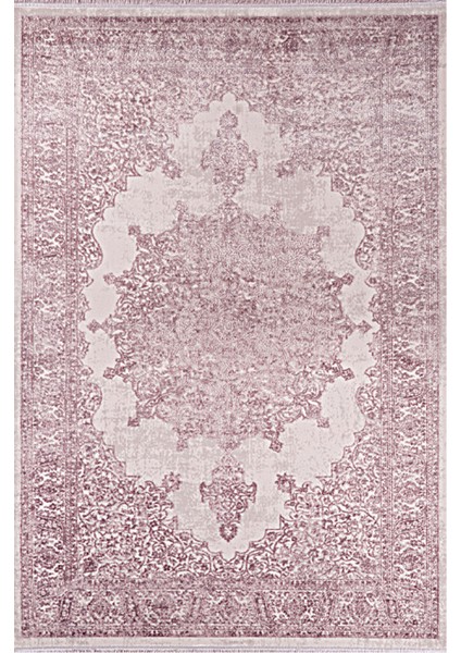 Nehir DG 9460 Lila 155 x 230 cm Saçaklı Modern Halı