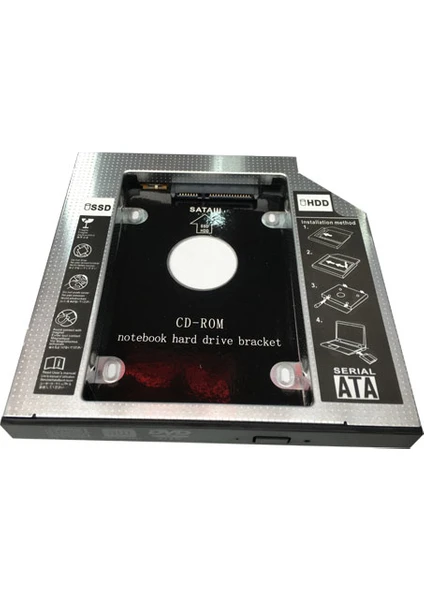 Hdd Caddy 12.7 mm Sata 3.0 2Nd Hdd Caddy