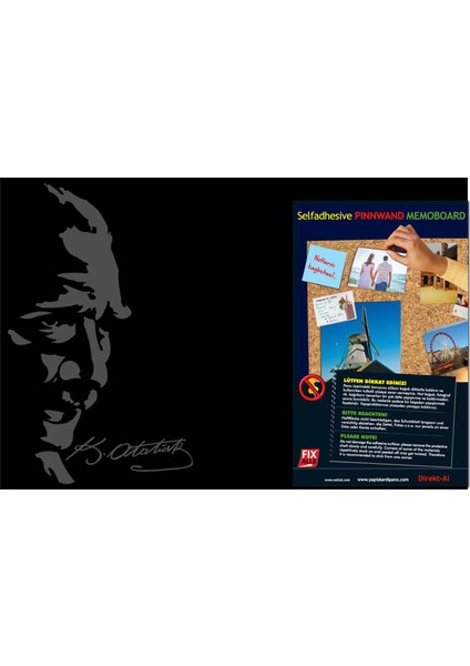 Atatürk Pano Yapışkanlı-Yenilik 40X60 Cm. fiyatları