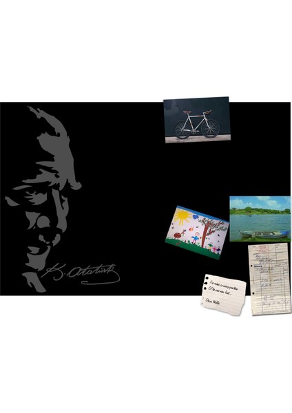 Atatürk Pano Yapışkanlı-Yenilik 40X60 Cm. modelleri