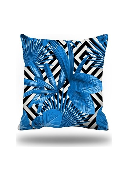 Tropikal Dekoratif Kırlent Kılıfı E8A