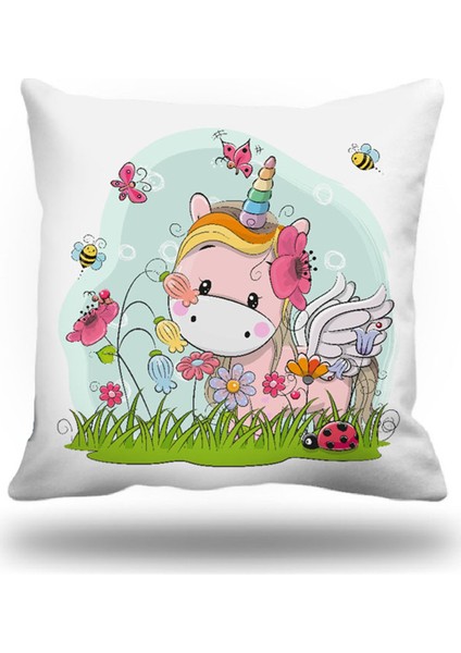 Çocuk Grubu Dekoratif Kırlent Kılıfı