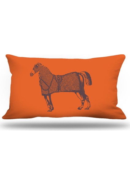 At Dekoratif Kırlent Kılıfı