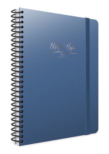 Notes Spiralli Plastik Kapak 80 Yp. Çizgili Defter