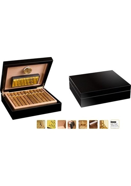 Torino Black Humidor Puro Kutusu fiyatları