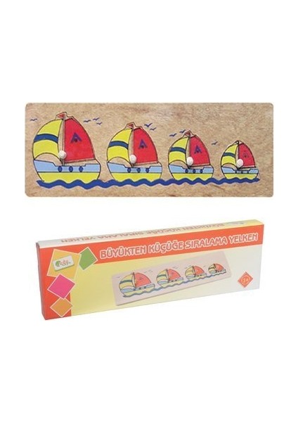 Edu Toys Yelkenli Büyükten Küçüğe Sıralama