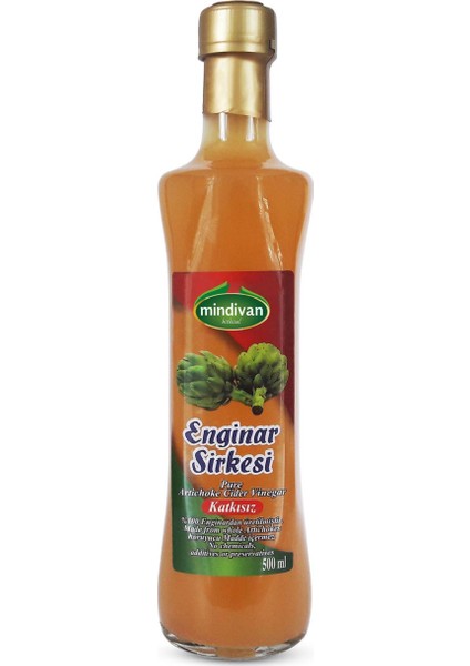 Katkısız Enginar Sirkesi