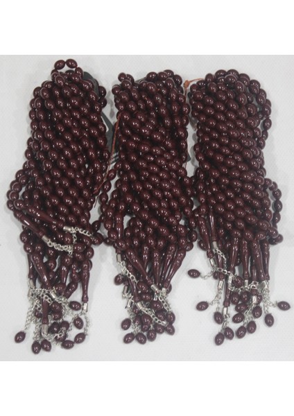 Zeytin Tesbih 33 Lü 3451 (10 Lu) - Bordo