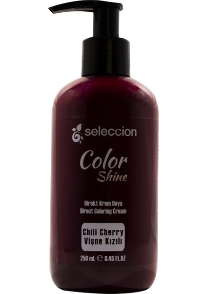 Color Shine Direkt Krem Saç Boyası Vişne Kızılı 250 ml