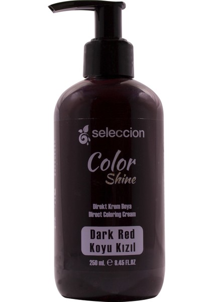 Color Shine Direkt Krem Saç Boyası Koyu Kızıl 250 ml