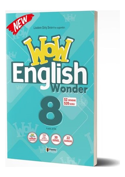 8. Sınıf LGS Wow English Wonder 52 Deneme