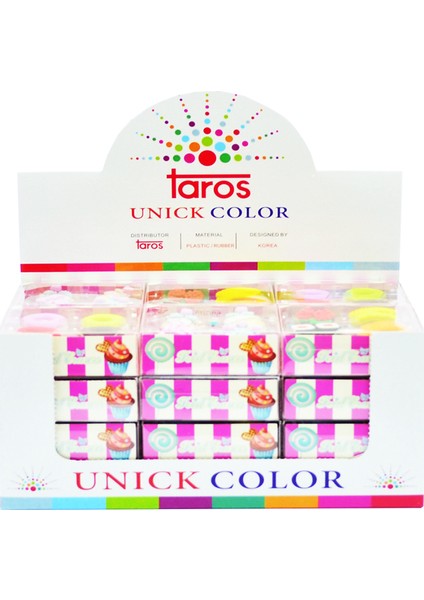 Minik Food Şekilli Silgi