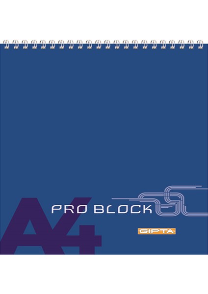 Pro Block Bloknot A-6 Spiralli Karton Kapak 40 Yaprak Çizgili 12 Li 3-16620 (1 Paket 12 Adet)