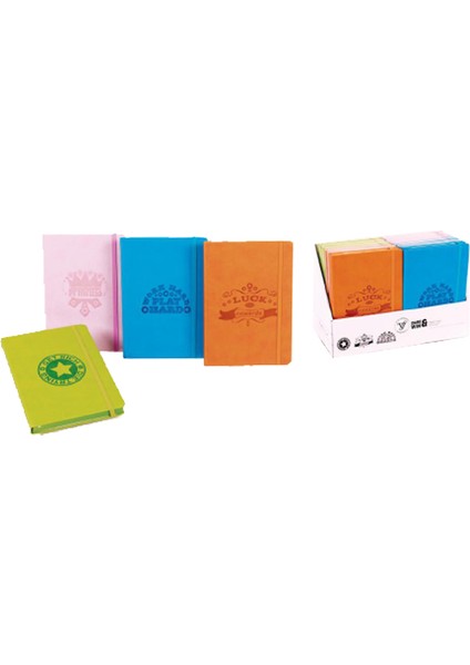 Bloknot 9X14 Cm 80 Yaprak Çizgili S-334 147969-99