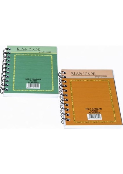 Bloknot No:1 Çizgili 36 Yaprak 24 Lü (1 Paket 24 Adet)