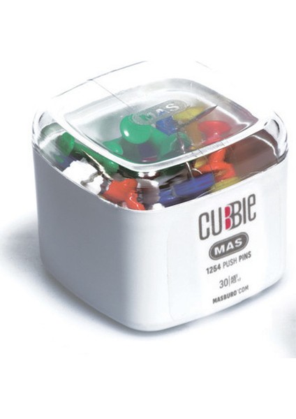 1254 Harita Çivisi Karışık Renkli Cubbie