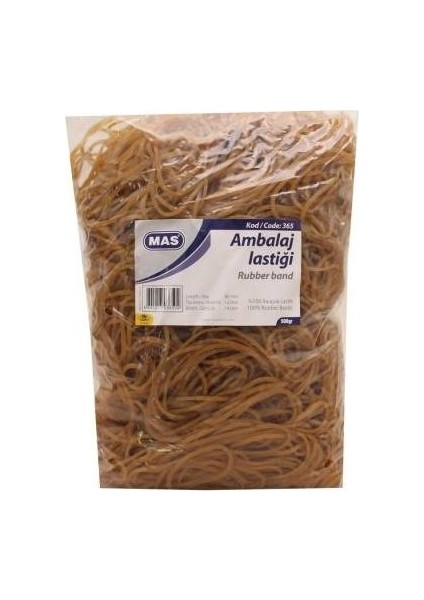 Ambalaj Lastiği %100 Kauçuk 500 Gr L500