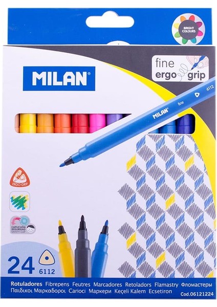 Keçeli Boya Kalemi 24 LÜ ML80159