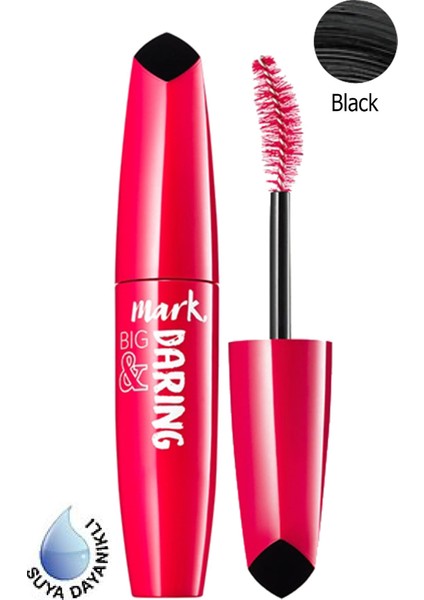 Mark Big And Daring Suya Dayanıklı Maskara 10 ml Black