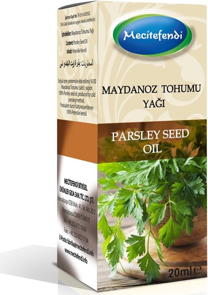 Maydanoz Tohumu Yağı 20 ml