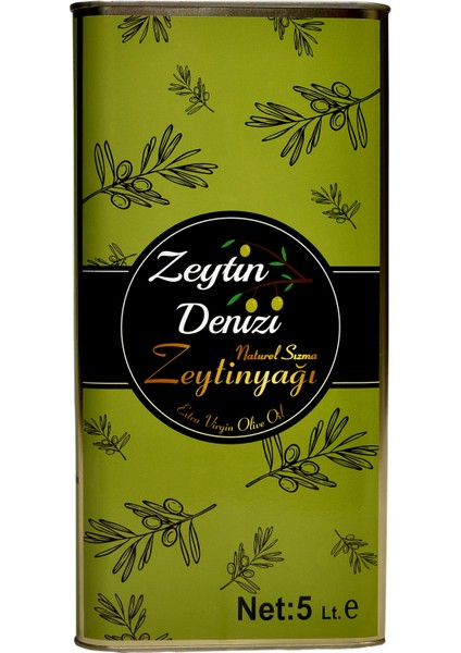 Zeytin Denizi Naturel Sızma Zeytinyağı 5 lt