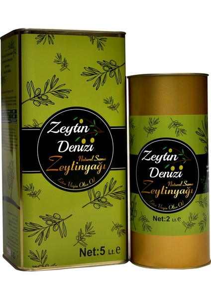 Zeytin Denizi Naturel Sızma Zeytinyağı 5 lt