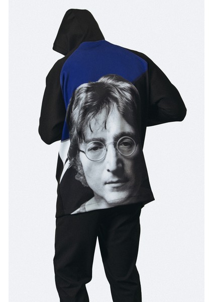 Özel Tasarım John Lennon Standart Beden Hoodies