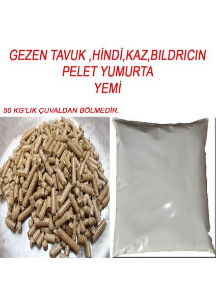 Tavuk Kaz Hindi Bıldırcın Yumurta Yemi 5 kg