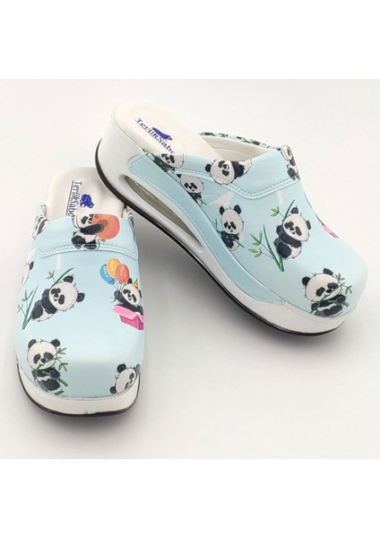 Terliksabo Panda Desenli Air Max Sabo Terlik