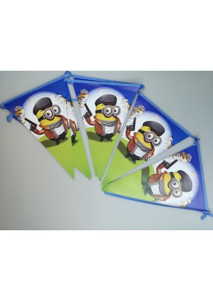 Event Party Store Minions Bayrak Mavi