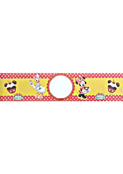 Minnie Cafe Şişe Etiketi 18'li