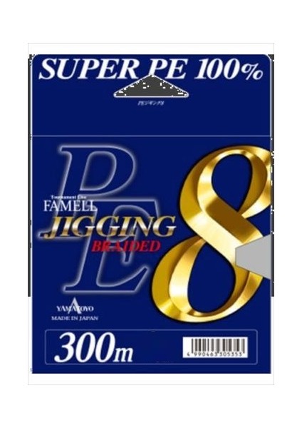 Famell Jigging Multi Color Pe 4 300Mt İp