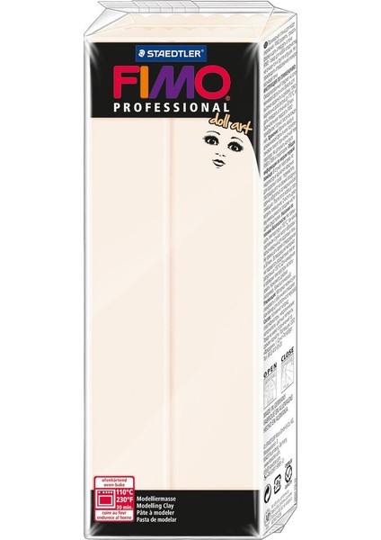 Fimo Professional Polimer Kil Doll Art 454Gr. Rosa