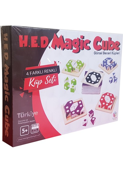 Magic Cube Görsel Beceri Küpleri Oyunu