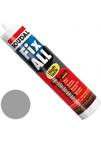 Çok Amaçlı Korniş Silikonu Soudal Fix All High Tack Beyaz