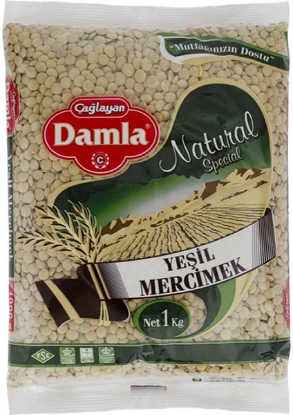 Yeşil Mercimek 1kg