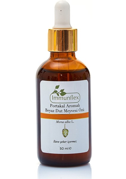 Portakal Aromalı Beyaz Dut Meyvesi Özü