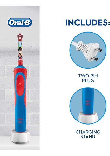 Çocuklar İçin Şarj Edilebilir Diş Fırçası D12 modelleri